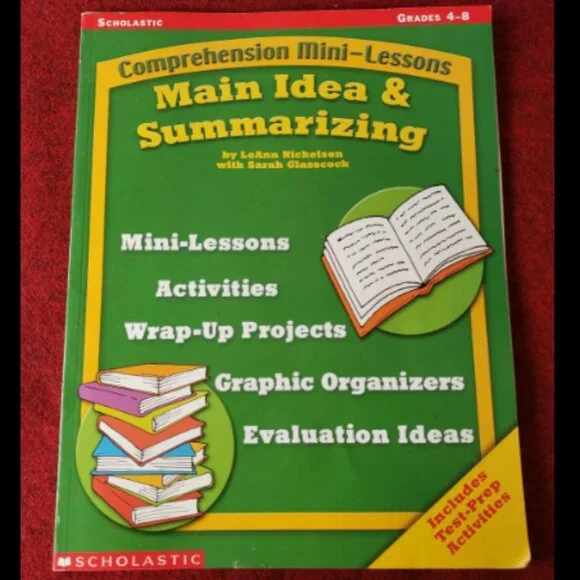 Comprehension Mini-Lessons: Main Idea & Summarizing - Picture 2 of 4